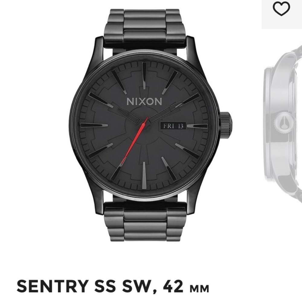 PRICEDROP Nixon Star Wars Sentry DarthVader Watch